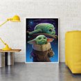 thumbnail image 2 of Cuadros Decorativos 5D bricolaje completo taladro diamante pintura Yoda Cruz puntada bordado costura conjunto Ndcxsfigh Nuevos Originales, 2 of 9