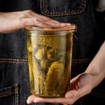thumbnail image 7 of WECK 743 Mold Jar (Weck 743) - Glass Sourdough Starter Jar,27oz Wide Mouth Jars for Sourdough Starter,Airtight Food Storage Containers with Glass Lid for Dry Goods,Bread Baking Supplies, 7 of 7