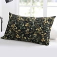 thumbnail image 5 of Branches Green Leaves Throw Pillow Cover 16 x 24 Inch Decorative Pillow Cover Vintage Botanical Forest Lumbar Pillowcase Seasonal Rectangle Cushion Case for Couch Sofa Bed Living Room, 5 of 7