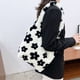 thumbnail image 3 of Bolso de hombro Likrtyny con estampado de animales y flores retro felpa invierno B, 3 of 9