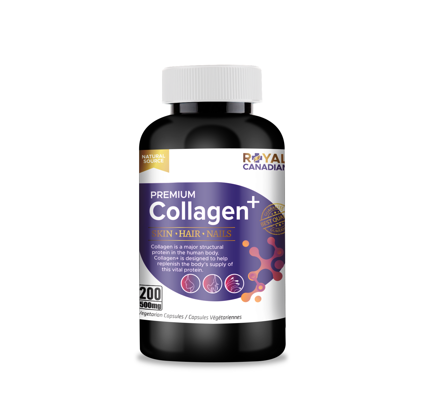 Royal Canadian Royal Canadian Premium Collagen 500mg | 200 Capsule