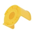 thumbnail image 3 of Uxcell 2.83''x2.83''x1.89'' Half Circle Stop Push Switch Button Protective Cover Plastic Yellow 1pcs, 3 of 5