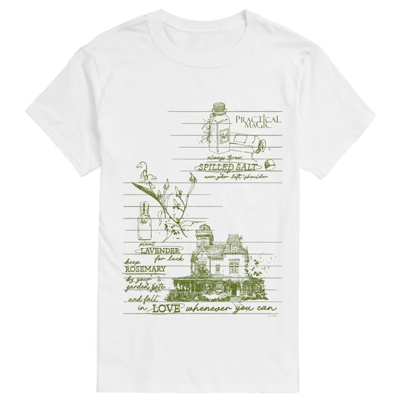 Practical Magic - Witchy Field Guide Short Sleeve Graphic T-Shirt