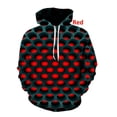 thumbnail image 3 of Hommes Sweat à Capuche Manches Longues Cool Impression 3D Nuage Coloré Chandail en Molleton Homme S-6TG, 3 of 5