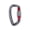 Grey, variant on M Buder 7075 Aluminum Climbing Carabiner Clip, High Strength 25kN D-Shaped Carabiner for Mountaineering, Hiking, Rock Climbing, Rappelling and Outdoor Rescue, Purple (3.9 inches / 10 cm)