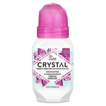 Crystal Body Deodorant, Mineral-Enriched Deodorant Roll-On, Unscented, 2.25 fl oz (2 Pack)