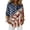 Blue, variant on Womens 250th Anniversary Usa Shirt 4th Of July American Flag Elements Shirt Patriotic V Neck Long Sleeve Butoon Down Tshirt Purple S