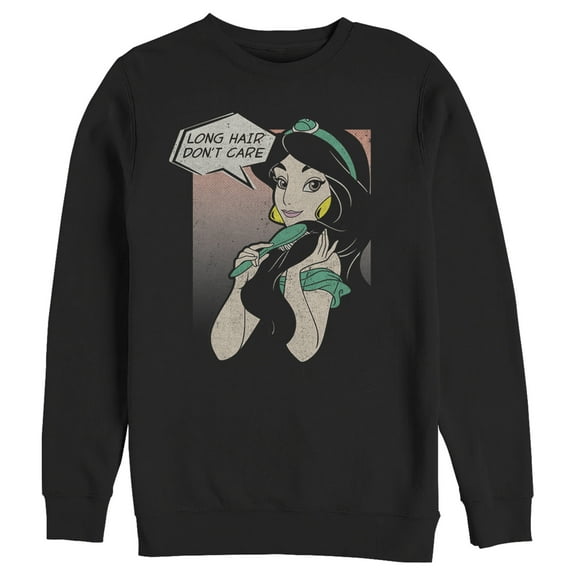 Men's Aladdin Jasmine Long Hair Sweatshirt