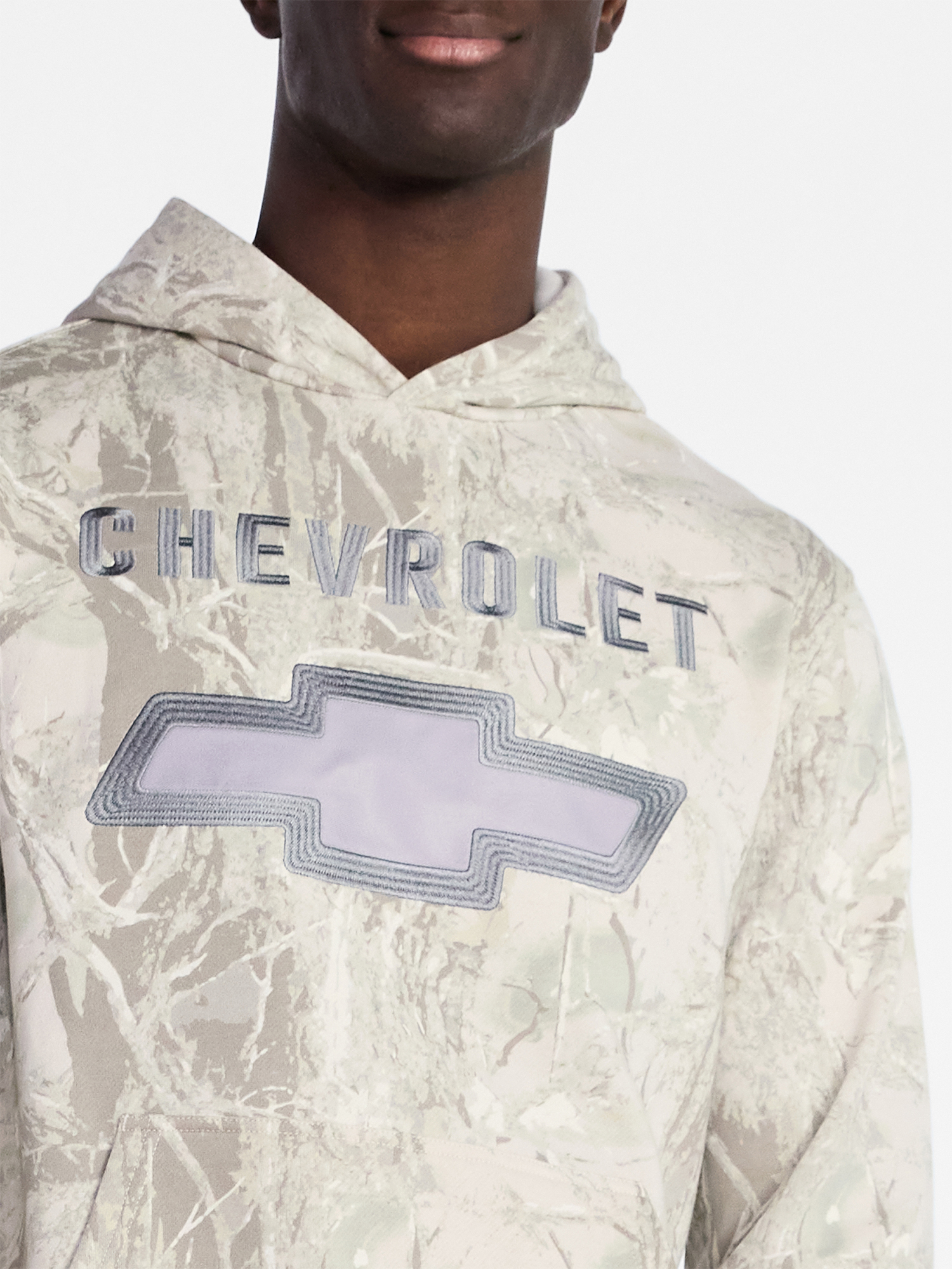 Chevrolet Men's and Big Men's Graphic Fleece Hoodie with Long Sleeves, Sizes XS-4XL