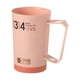thumbnail image 4 of Taza de agua, taza para cepillo de dientes, taza para baño, vaso para adolescentes, regalo para parejas Rosa, 4 of 9