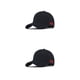 thumbnail image 3 of Sombrero de béisbol Qarigey Gorra de algodón Negro XL 2Conjunto, 3 of 6