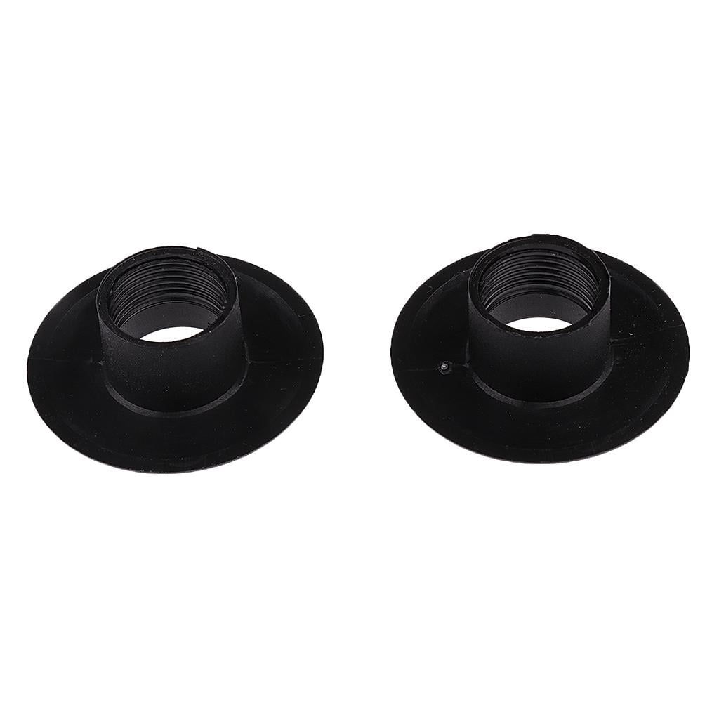 20 Pieces Foosball Bearing Table Football Edge Bearings Accessories Black