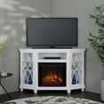 thumbnail image 1 of Real Flame Lynette Foyer d'Angle Multimédia 129,5 cm (51 Po) Blanc, 1 of 1