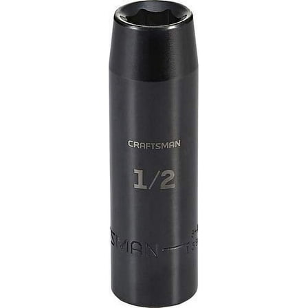 Craftsman Sockets, 1/2" Drive 1/2" SAE Deep Impact CMMT15997