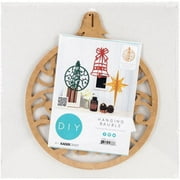 Beyond The Page MDF Round Bauble Ornament, 11" x 9.25" x 9.25"