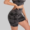 thumbnail image 6 of Biker Shorts Women Tummy Control Workout Shorts Women with Pockets High Waisted Spandex Short for Gym Yoga,Dark Gray M, 6 of 6