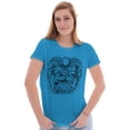 thumbnail image 4 of Bald Eagle Traditional American Womens Slim Fit Graphic Tee Brisco Brands L, 4 of 5
