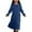 Navy, variant on TBWNWG Elegant Floral Lace Hem Round Neck Pure Color Party Gown Dress For Girls Celebrations And Special Events,Size 11-12 Years