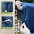 thumbnail image 2 of Poncho Raincoat with Zip Hood for Adult, 2 of 4