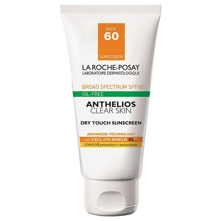 Laroche Posay Sun Protection Cream - La-Roche Posay Anthelios 60 Clear Skin Dry Touch Sunscreen 1.7 oz