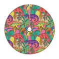 thumbnail image 1 of Fotbe Colorful Dinosaur Pattern Christmas Tree Skirt, Tree Skirts Plush Christmas Decorations, Christmas Tree Skirts Xmas Decorations Holiday Party Decor-30", 1 of 6