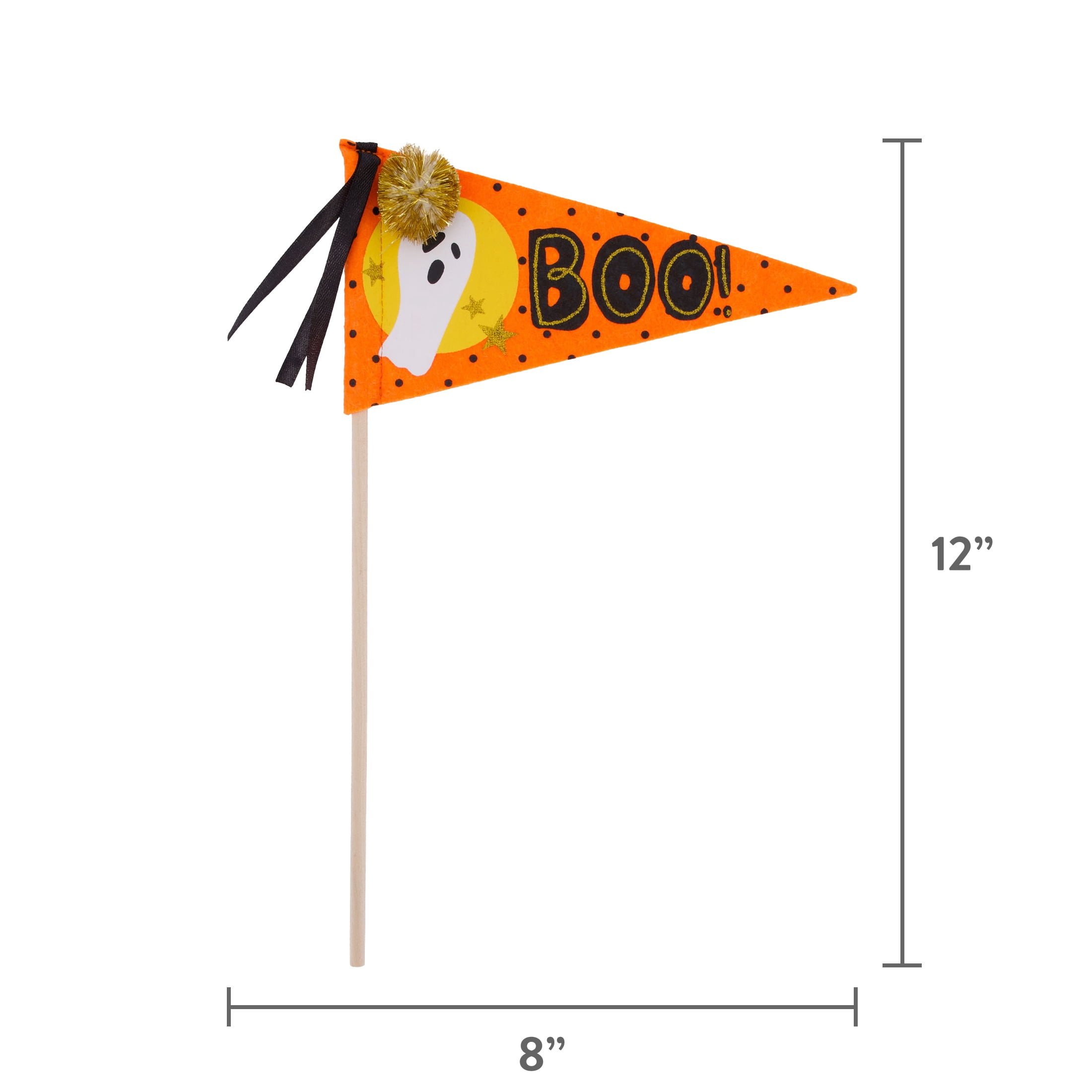 Boo Pennant Decoration, Multicolor, 12.5", Halloween by Way To Celebrate
