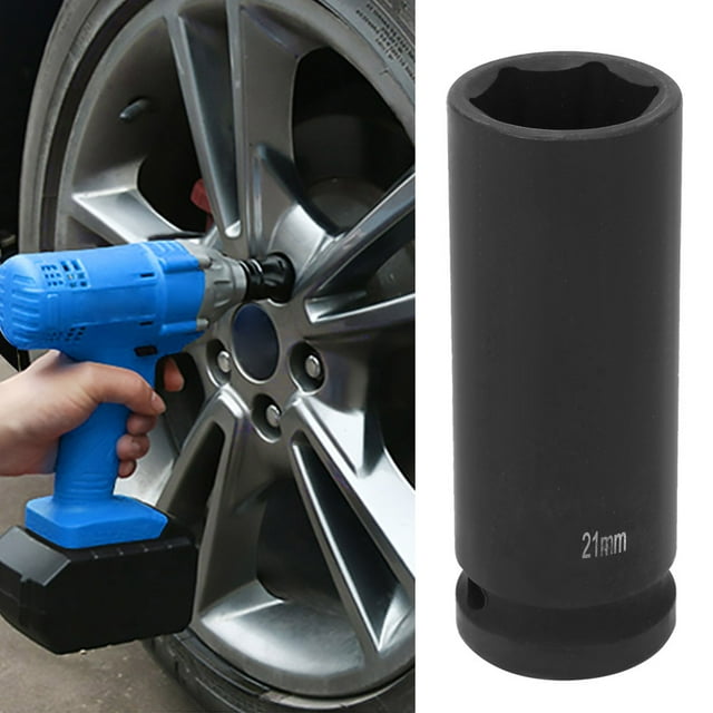 Dado de impacto BuyWeek Punta de 1/2 pulgada 21/22/24 mm