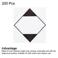 thumbnail image 3 of Uxcell Square Shipping Labels Transport Stickers Limited Quantity of Goods with Black Words 3 x 3 Inch Pack of 200, 3 of 5
