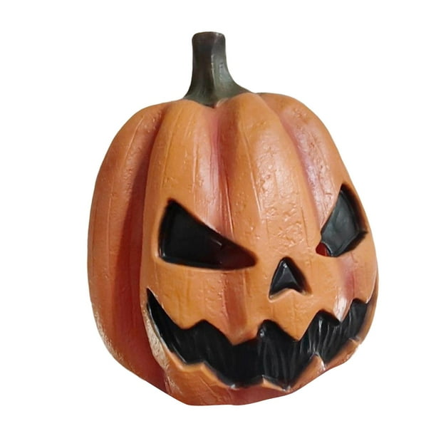 Máscara de calabaza de Halloween espeluznante para adultos