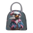 thumbnail image 1 of Balery Lady Duck Bolsa de Almuerzo para Mujeres, Caja de Almuerzo, Bolsa de Almuerzo Pequeña Impermeable, Tote de Almuerzo Reutilizable con Gran Capacidad, 1 of 6