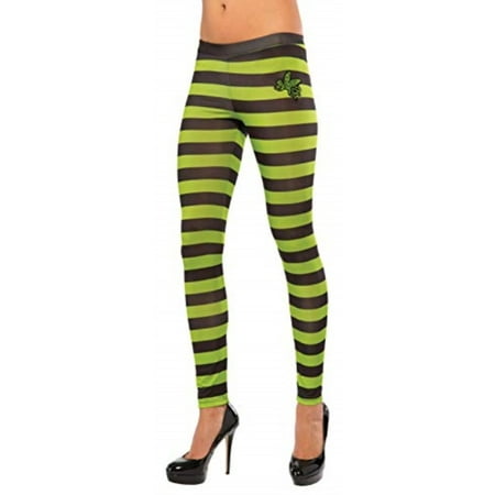 Wizard of Oz Wicked Witch of the West Costume Leggings Adult Standard