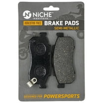 Niche Front Brake Pad Set for Honda Pioneer 500 Semi-Metallic UTV 519-KPA2266D