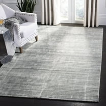 SAFAVIEH Mirage Linnette Striped Area Rug, Light Grey, 6' x 9'