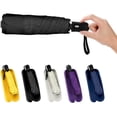 thumbnail image 2 of Compact Automatic Travel Umbrella with Case, Folding Sun UV, Pocket Purse Umbrella, 2 of 4