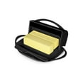 thumbnail image 2 of Butterie Flip-Top Butter Dish with Lid & Matching Knife, Holds 2 Sticks/Kerrygold Butter, No-Mess Butter Holder, Shatterproof, Dishwasher Safe (Black), 2 of 4