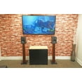 thumbnail image 5 of 2 Rockville SS36C Classic Wood Grain 36" Speaker Stands Fits DALI SPEKTOR 1 WLNT, 5 of 7
