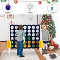 thumbnail image 3 of Costway Jumbo 4-to-Score 4 in A Row Giant Game Set Outdoor Indoor Kids Adults Family Fun, 3 of 12