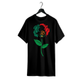 thumbnail image 1 of Women'S Casual Round Neck T-Shirt, eagle and Rose Print, Short Sleeve Top For Spring & Summer, Sporty and everyday Wear Clothes Cotton, 1 of 6