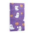 thumbnail image 2 of Yayeee Blank Wall Plate Cover 1-Gang 4.5"x2.7" Home Unused Decorative Outlet, Halloween Purple Ghosts, 2 of 7