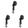 thumbnail image 1 of Gancho Con Ventosa Colgador Pared Reutilizable Sin Perforaciones Seguridad () Rojo, 1 of 8