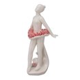 thumbnail image 3 of Estatuilla de bailarina para niña, figura de bailarina de Ballet, estatua artística, escultura, decoración del hogar, escritorio, estantería, adorno, 3 of 10