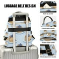 thumbnail image 3 of FORMRS Mini Backpack Purse for Women Travel Daypack Casual Shoulder Bag, Blueberry Pancake Pattern, 3 of 7