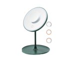thumbnail image 1 of Miroir de Maquillage LED avec Lumière Miroir de Visage avec Rangement Miroir de Bureau Rotatif Miroir de Courtoisie Réglable Variateur USB Miroir Cosmétique, Largement Utilisé, 1 of 7