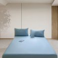 thumbnail image 4 of SIfdSeng Get it Fast Solid Color Bed Cover Class A Full Solid Color Washed Baby and Grade Bedspread Cover Imitation Pure Bed Sheet, 4 of 5