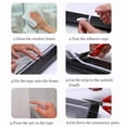 thumbnail image 4 of Boovnll Home, Insect Fly Mosquito Window Net Netting Mesh Screen Tape, Window Net, Smart Home, Home Essentials, 4 of 9