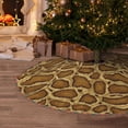 thumbnail image 5 of Defioc Snake Skin for Christmas Tree Skirt Snowman Xmas Tree Skirt Farmhouse Christmas Decorations Tree Mat for Holiday Party Decor-30", 5 of 6