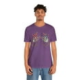 thumbnail image 4 of Mardi Gras Skeleton Hands Shirt, Mardi Gras Beads Women's T-Shirt, 4 of 4