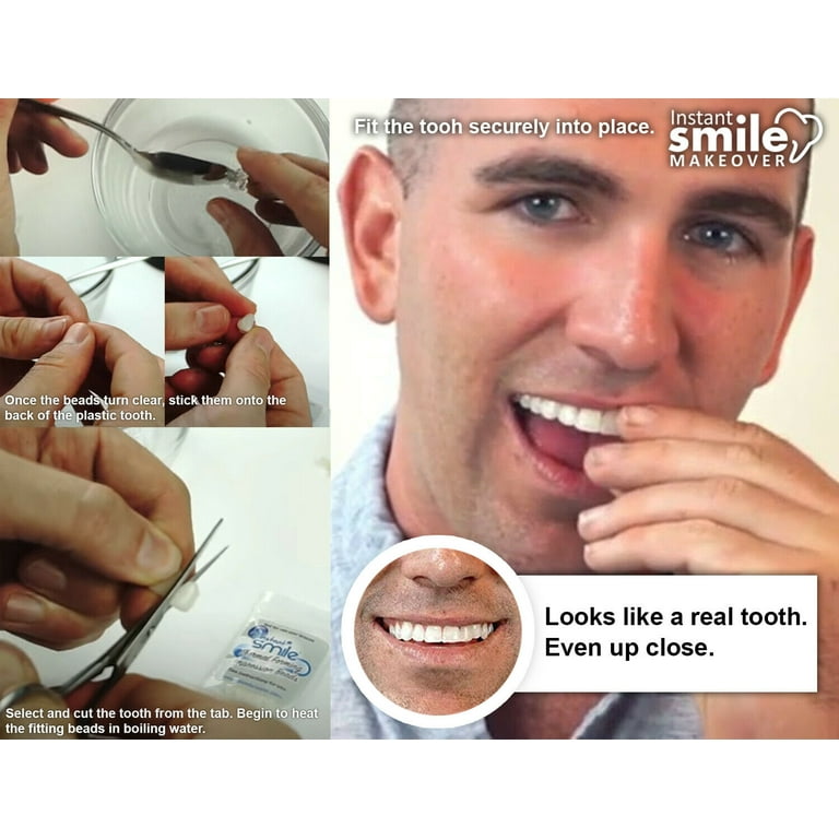 How to Make Fake Teeth with Thermal Plastic Fitting Beads 