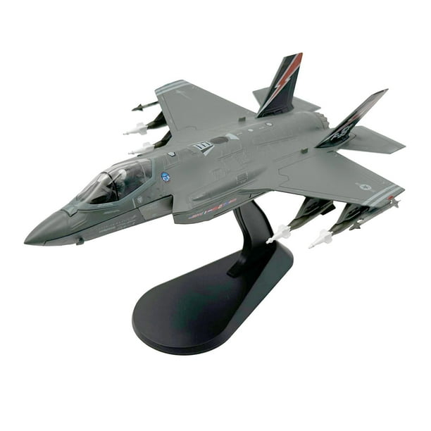 Modelo de avión Modelo de avión de Decoración de escritorio a escala 1/72 con base de exhibición Modelo de avión Modelo de avión para regalo