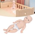 thumbnail image 4 of Baby Boy Doll, Regalos Cruelty Free Newborn Baby Dolls Silicona Lavable De Núcleo Completo Suave Para Mayores De 3 Años Para Viajar Anggrek Silicone Boy Doll, 4 of 8